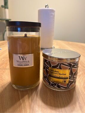 Coffee Shop Delights Candle Duo - Caramel Crunch & Espresso Martini